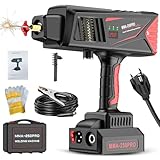 Portable Welding Machine, Upgraded MMA250 Handheld Welder with IGBT Inverter, Digital Display ARC Welder Machine 110V, Portable and Lightweight, Great for Home DIY and Light Projects