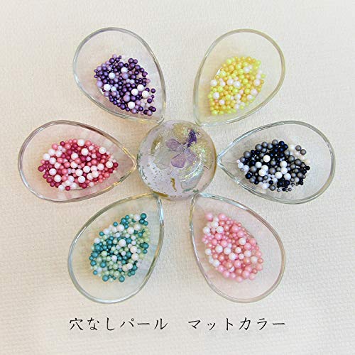 Amazon.co.jp: 穴なしパール 【マットカラー】 POPで可愛い