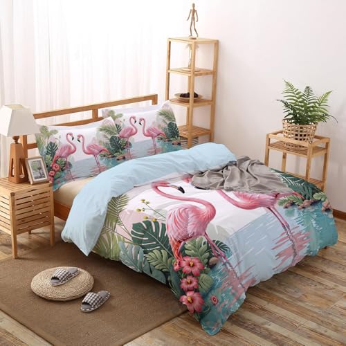 Housse de couette 220x240cm lavable en machine pour lit deux personnes - 7
