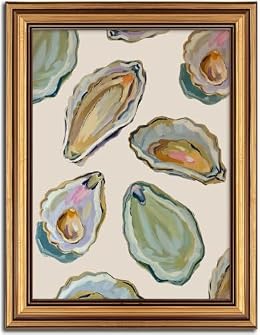 ARPADAMO Colorful Oyster Shell Diamond Painting Art Kits for Adults 12x16in