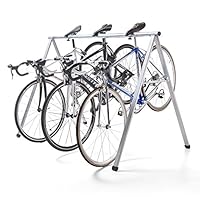 サンワダイレクト 自転車スタンド 駐輪場 サドル引掛け式 最大5台 ロード/クロス バイク 対応 800-BYST5