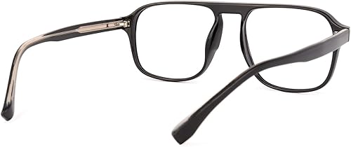 Miniatura 5 de Zeelool Retro TR90 - Lentes de gran tamaño con bloqueo de luz azul aviador, videojuegos para computadora para mujeres y hombres, sauce TT217878-02