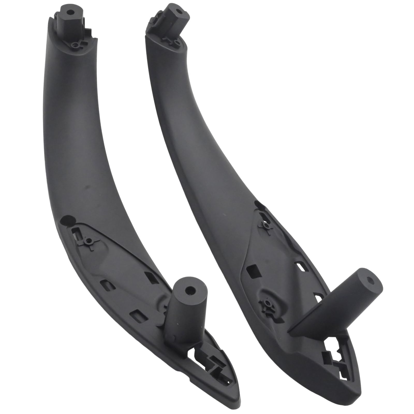 Lot de 2 poignées de porte avant intérieures de rechange pour BMW Série 3 F30 F31 F32 F34 F80 Revêtement de poignée de porte latérale pour 4 Series 428 435 Remplace 51417279311 51417279312