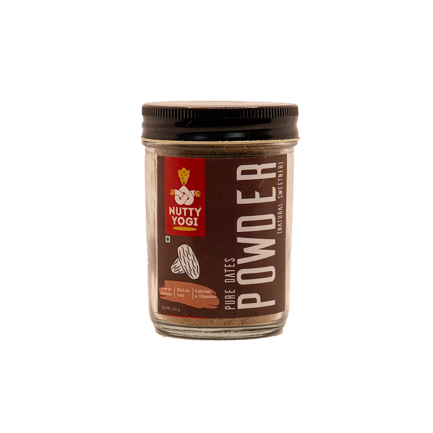 Nutty Yogi Pure Dates Powder | Low Calories | Rich In Iron | Calcium & Vitamins | Natural Sweetner -125Gm (Pack of 1) (B09P3ZD1VN) Amazon Price History, Amazon Price Tracker