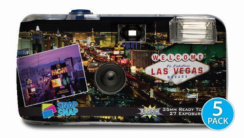 Las Vegas Disposable Camera - 5 Pack