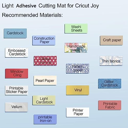 Tapis Cricut Joy LightGrip et Standard de 30 cm adhérence idéale - 5