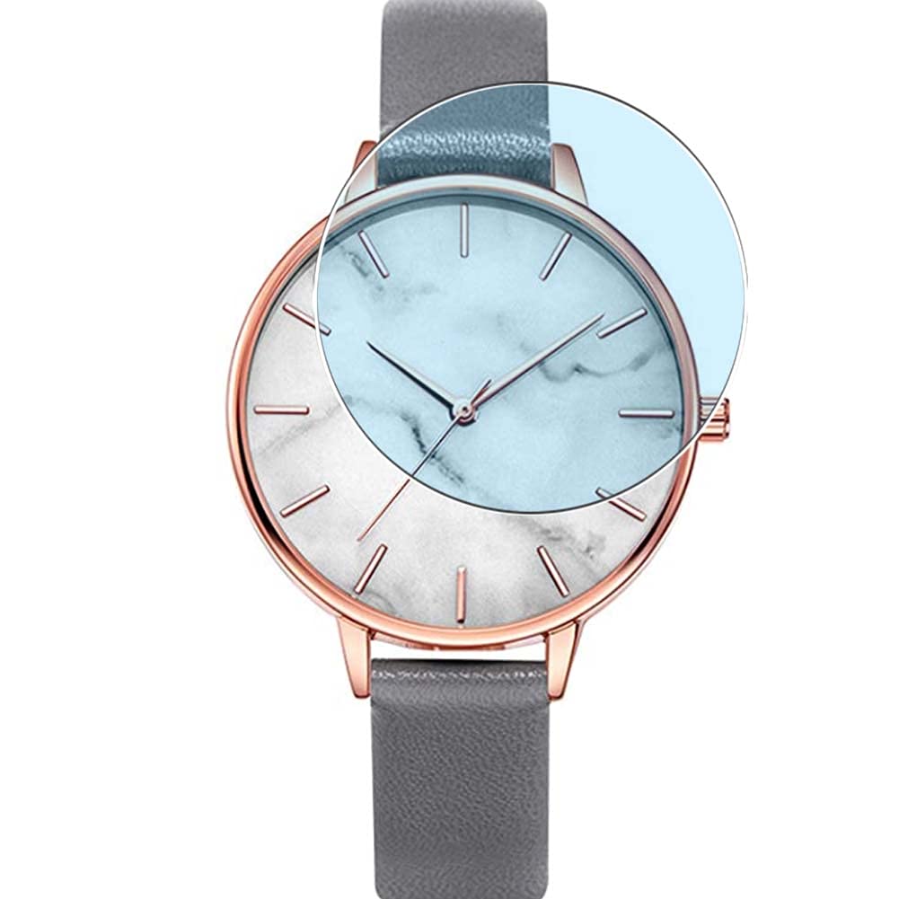Film for Alienwork SK Minimalist Watch[3 Pack] Synvy Anti Blue Light Screen Protector, compatible with Alienwork SK Minimalist Watch SK0137L Guard Skin [ Not Tempered Glass Protectors ]