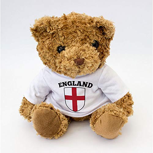 Drapeau de l'Angleterre ours en peluche marron pour chambre d'enfant