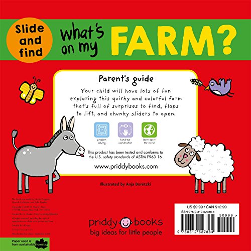 What's on My Farm?: A Slide-And-Find Book with Flaps