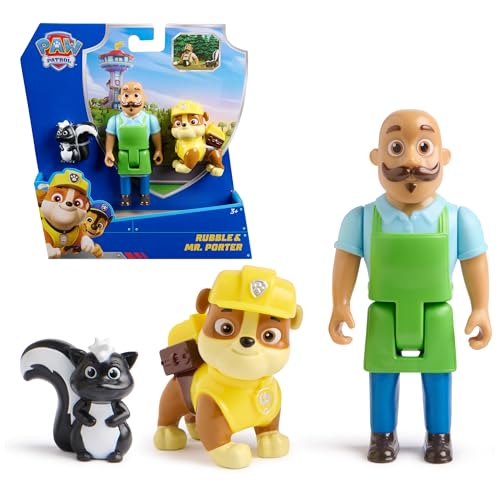 PAW Figurenpaket Patrol Rubble & Mr. Porter mit Figur Stink,...