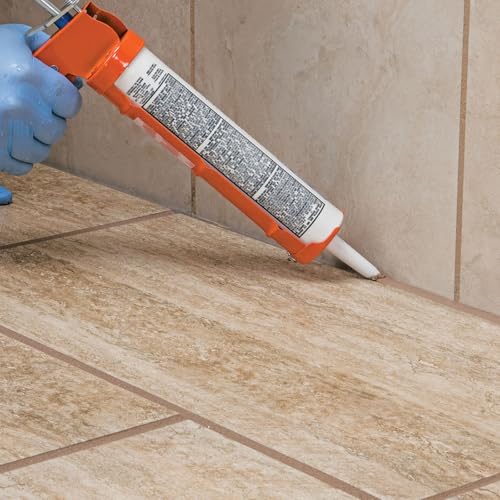 Image of Mapei Keracaulk S Premium, Paintable, Sanded, Siliconized Acrylic Caulk, Expertly Formulated to Match Grout Colors, 10 oz., 5079 Cocoa- Sanded