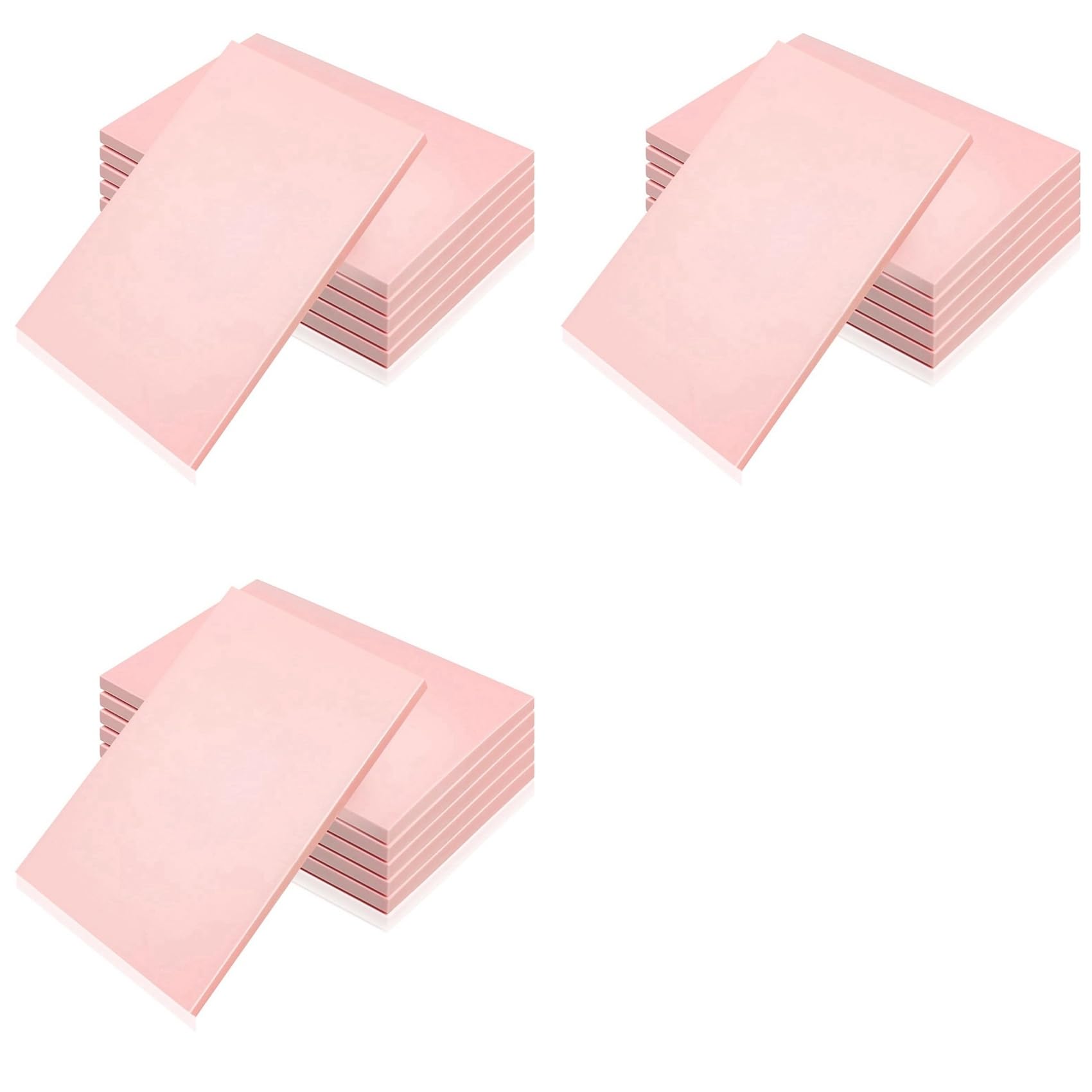Jnchdghwa Pink 18 Pcs Rubber Block Stamp Rubber Carving Linoleum Blocks Carving Block For Soft Rubber Stamp Crafts