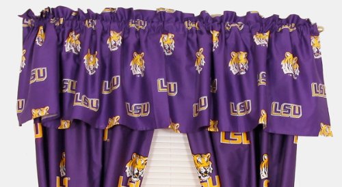 NCAA Louisiana State Tigers Collegiate Window Valance