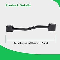 Vista 75 de AUQDD 2 unidades K80766 (para modelos de 8 lengüetas y 4WD) barra estabilizadora delantera compatible con Do-dge 2008 2007 2006 R-am 1500,2009-2006