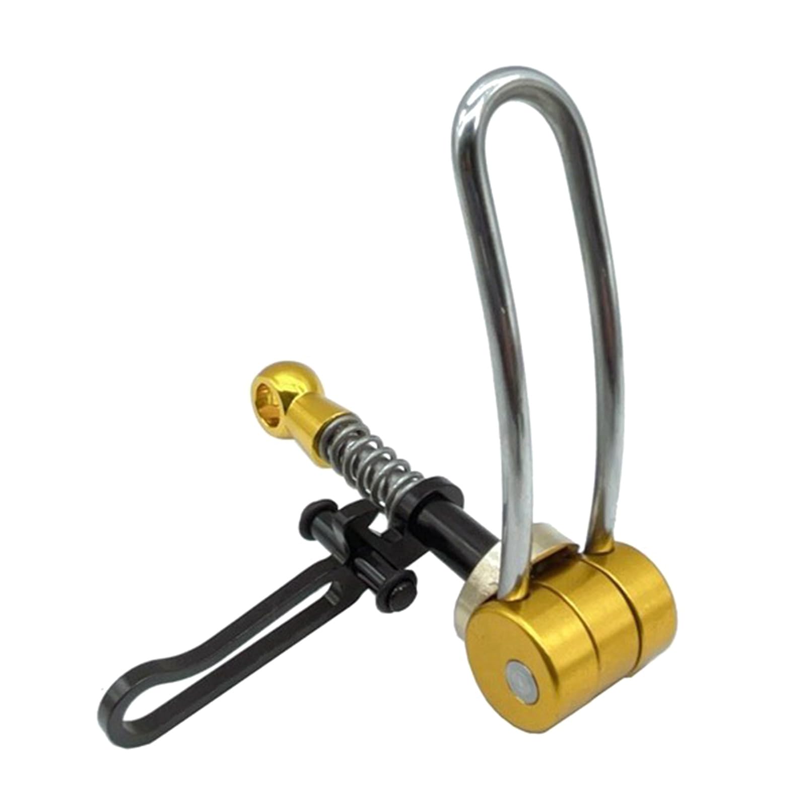 CAZSTYK Folded Bike Seats Clamp Light Weight Bicycles Seatpost Clamp Folded Bike Accessories Quickly Installation Bicycles Seatpost