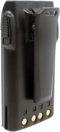 Miniatura 3 de 1A17KG-3 Batería de iones de litio 1700mAh para Wouxun KG-UV6D KG-UV6X KG-UV3D KG-UVD1P KG-UV2D Batería de radio con clip para cinturón