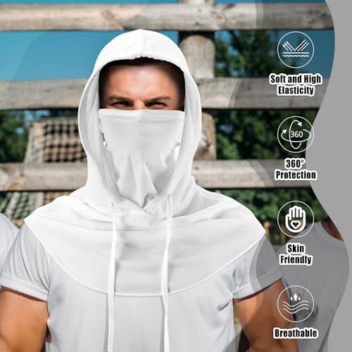 Image of Frienda 6 /9 /12 Pcs Balaclava Ski Mask UV Protection Hood Breathable Full Head Mask Face Cover for Men Women Cycling Fishing