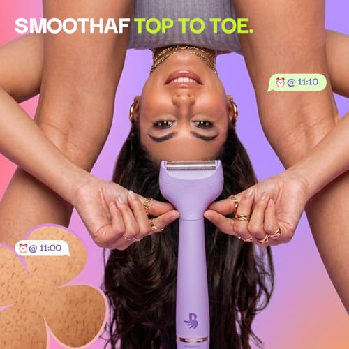 Image of Bombae 8-in-1 Smooth Full Body Trimmer for Women | Hair Removal Machine for Face, Bikini, Arms & Legs | Facial Hair Remover, Eyebrow & Bikini Trimmer | Waterproof, Type-C Rechargeable Women Trimmer with a Sling