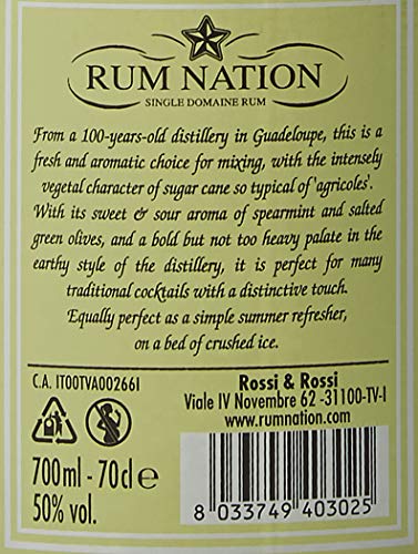 Rum Nation Guadeloupe Blanc Rum (1 x 0.7 l) – Bild 4