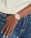 Imagen de Tommy Hilfiger Reloj Analógico de Cuarzo Multifunción para Mujer con Correa de Acero Inoxidable de Oro Rosa