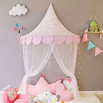 bed with princess canopy