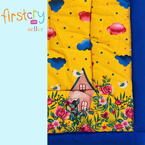 Image of Bedding Mattress for Cotton, Baby Sleeping Bed Set Godari Baby Cradle |Sleeping Mat |Multi Purpose Cushioned Bed |Baby Bed for 0 to 2 Years.