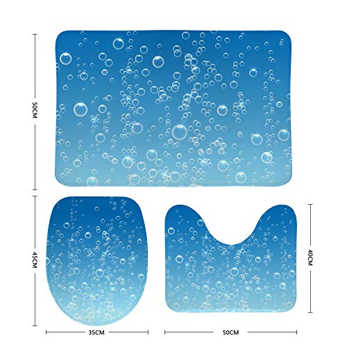 Tapis de bain antidérapants pour une salle de bain et un porche colorés