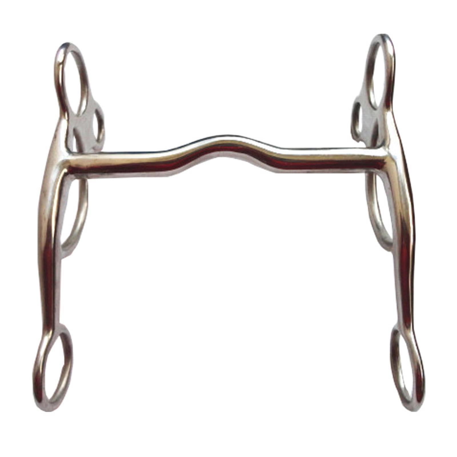 per cavallo in acciaio inossidabile, finitura splendida, di grandi dimensioni, comodo per l'addestramento e l'equitazione, piacevole per gli appassionati, filetto per