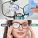 CONLI 30 Pack Microfiber Cleaning Cloth for Eyeglasses 13x13cm/5”x5” Luxury Suede Glass Cleaning Cloth Glasses Cleaner for Eye Glass Lens Cleaning Gentle and Lint-Free