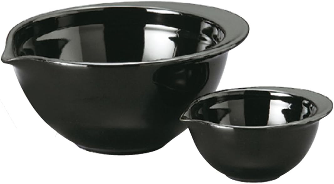 山下工芸(Yamashita kogei) Yamasita Craft 11625200 Black Mixing Bowl, S, 4.0 x 3.4 x 2.0 inches (10.2 x 8.7 x 5 cm), 3.4 fl oz (100 cc)