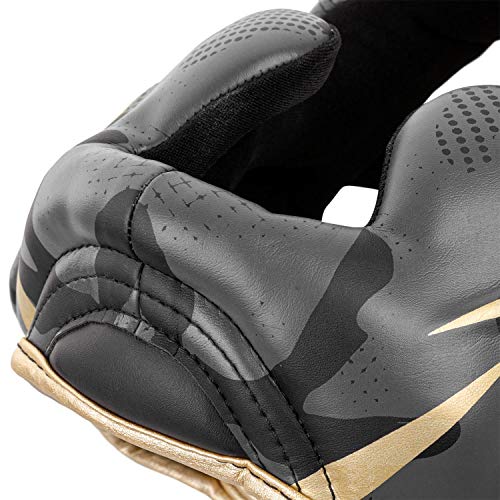 Venum Elite Headgear-Dark Camo Gold - Onesize #TOP6