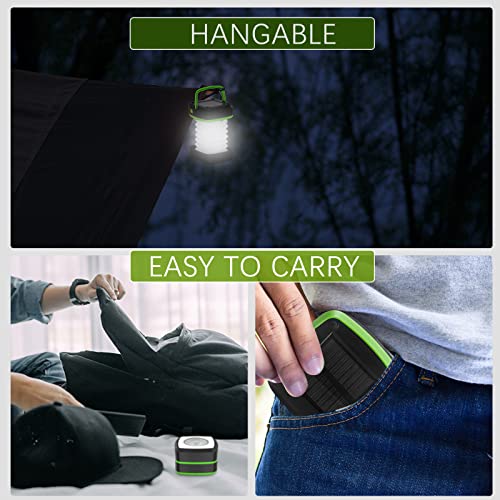 Lanterna Campeggio, Solare e USB Ricaricabile LED