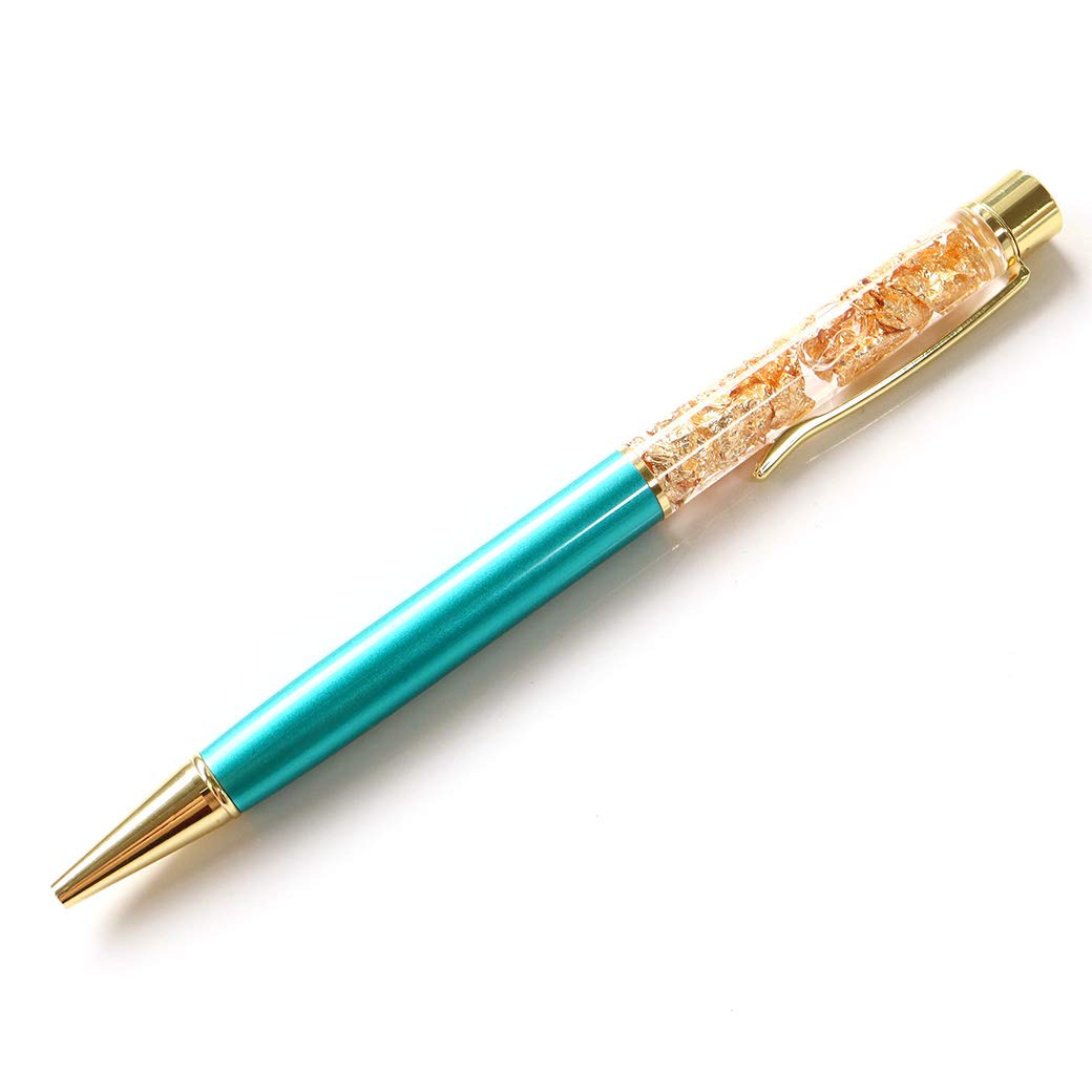 Amazon | [GOLD STONE] 金箔入り ボールペン 24K ゴールド キラキラ 