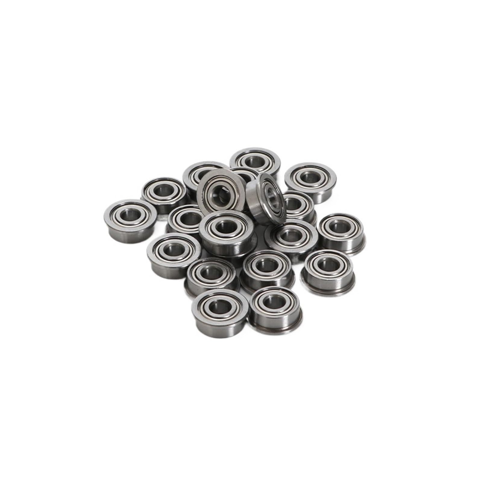 10 Pieces Miniature Ball Flange Bearings F682 F683 F684 F685 F686 F687 F688 F689 F692 F693 F694 F695 F696 F697 F698 F699ZZ(F683zz 3 X7x3mm)