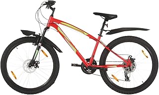 Mountain Bike 21 Speed 26 inch Wheel 42 cm Red-Sporting Goods Outdoor Recreation Cycling Bicycles
