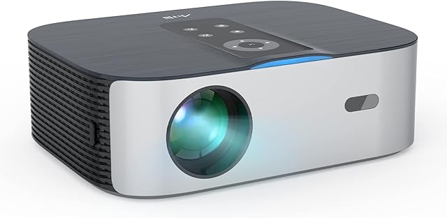Artlii Play4, Projector 4k Supported, Wifi Bluetooth Projector,Native 1080p Projector Full HD,Android TV,Chromecast,Auto Focus,Auto Keystone,Compatible iOS, Android