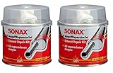  2x SONAX AUSPUFFREPARATURSET AUSPUFF REPARATURSET REPARATUR SET AUSPUFFPASTE