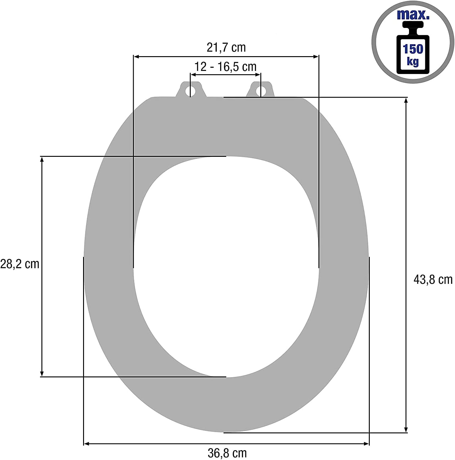 Cornat Decor Heart Toilet Seat - KSD811