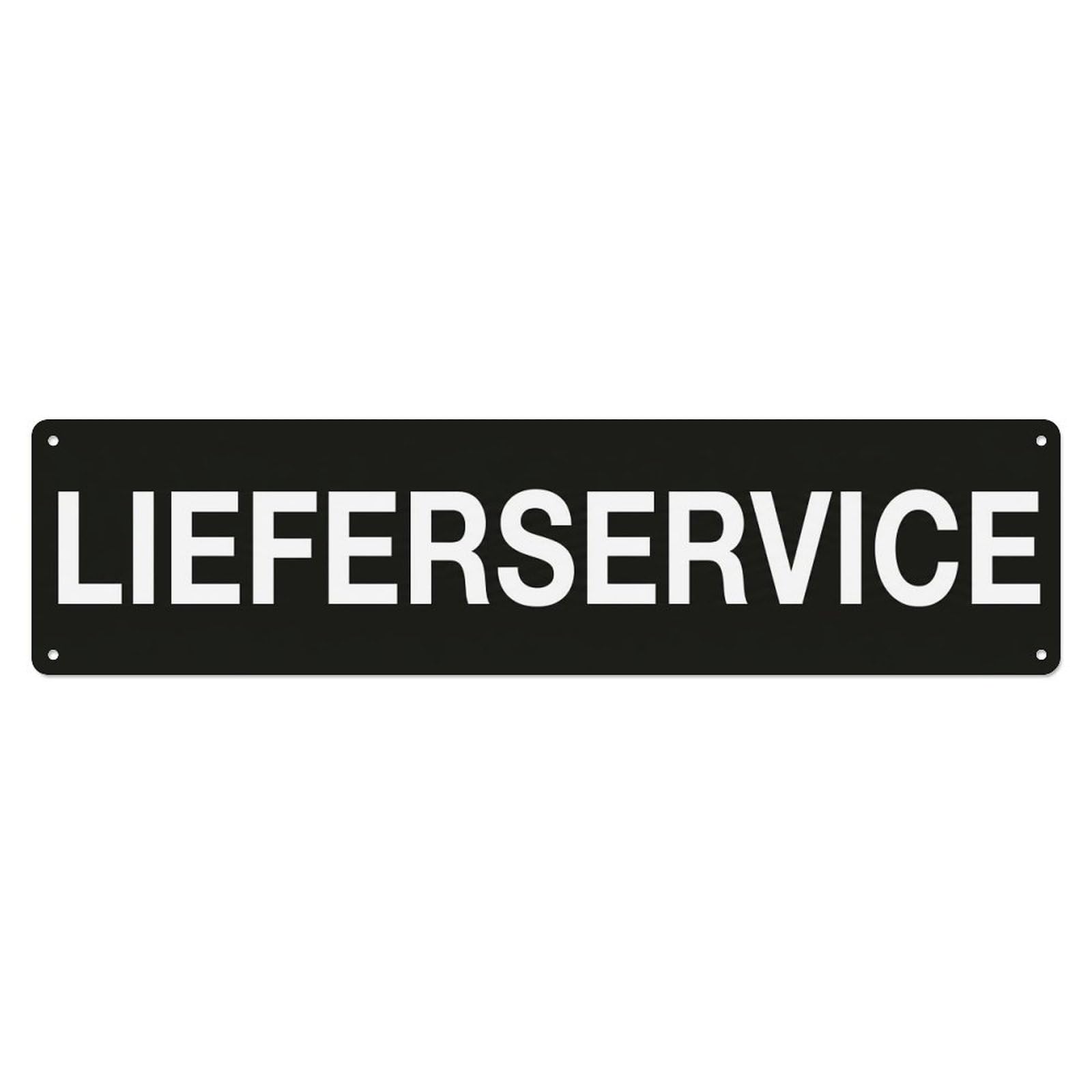 Lieferservice Order Now Available Metal Tin Sign