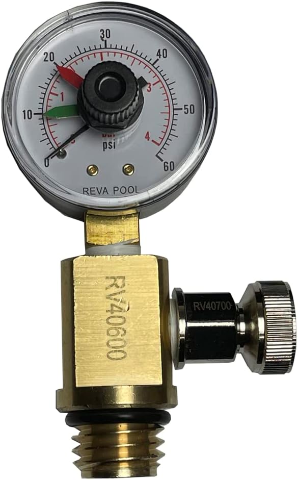 RV40600 Brass Manual Air Relief Valve Assembly Replacement for Most Pentair Filters