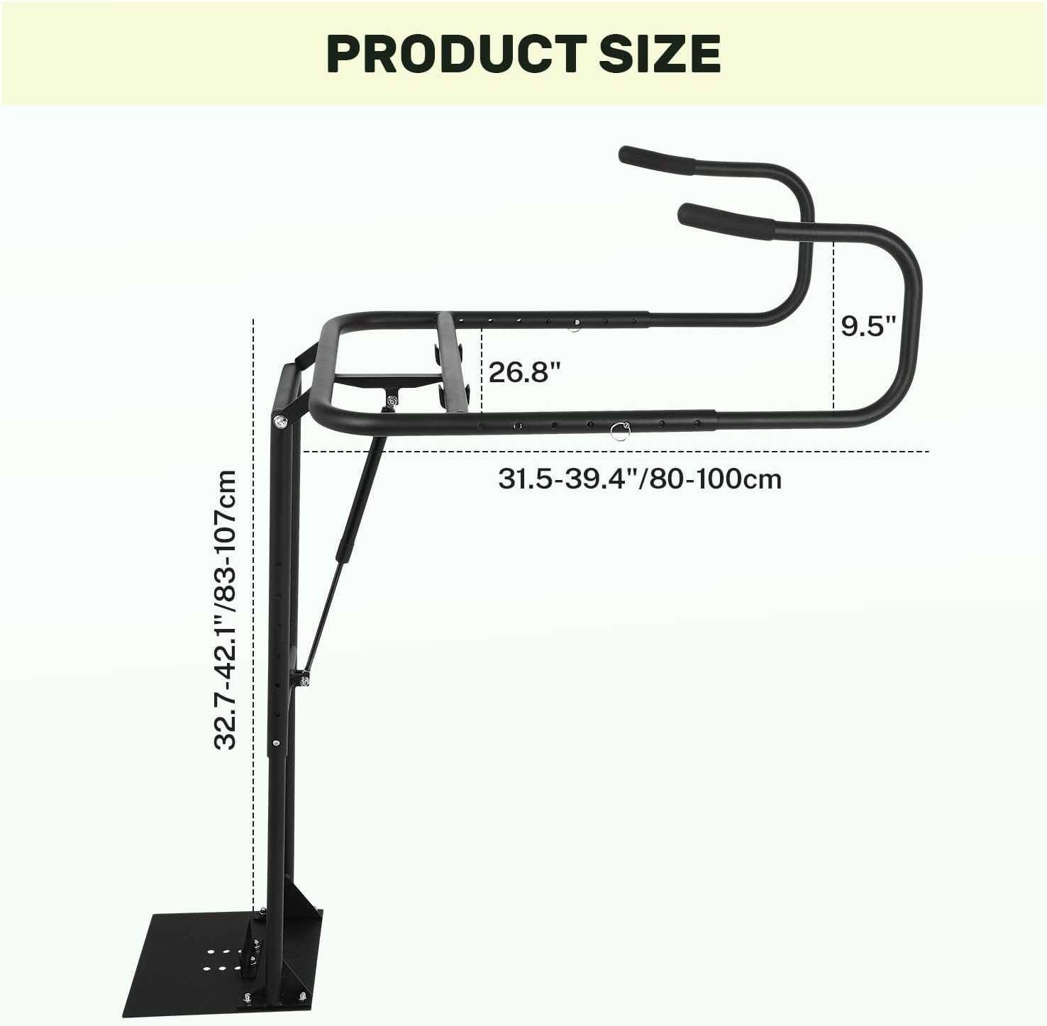 Hot Tub Cover Lift, Hydraulic Spa Cover Lifter, Adjustable U-Arms Hot Tub Cover Holder, Heavy Duty Rust-Proof Aluminum Reinforced Brackets, Universal Assist Hot Tub Cover Lifter Removal System