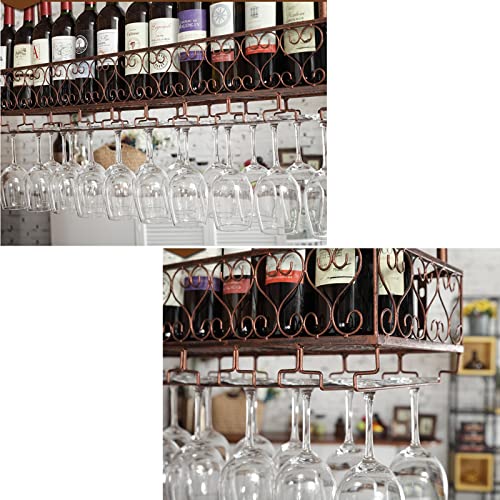 Estante para vinos de pared que ahorra espacio en cocinas y bodegas 7