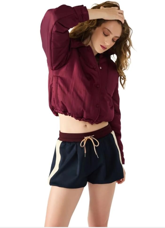 Steve Madden Apparel SELMA JACKET,Wine, L - Image 3