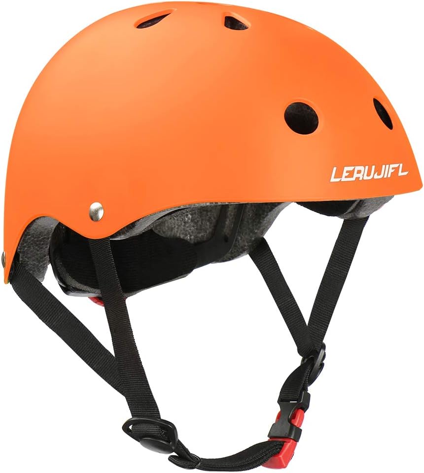 LERUJIFL Kids Helmet Adjustable from Toddler to Youth Size, Ages 3 to 14 Years Old Boys Girls Multi-Sports Safety Cycling Skating Scooter Helmet