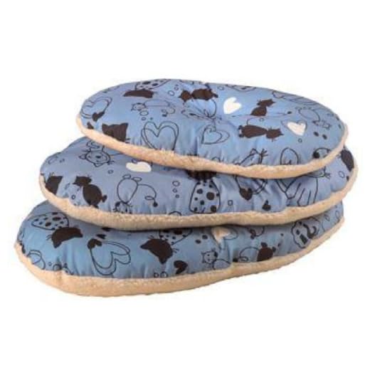 Cosipet Scatty kattkorgfoder, 38 cm/15 tum, blå