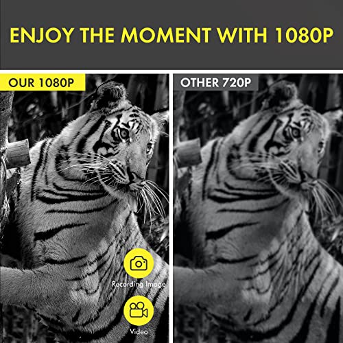 Vellee Digital Night Vision Monocular For 100% Darkness, 1080P Full Hd Photo & Video Night Vision Goggles Portable Infrared Night Vision For Day & Night Hunting, Camping, Surveillance With 32Gb Card #TOP1