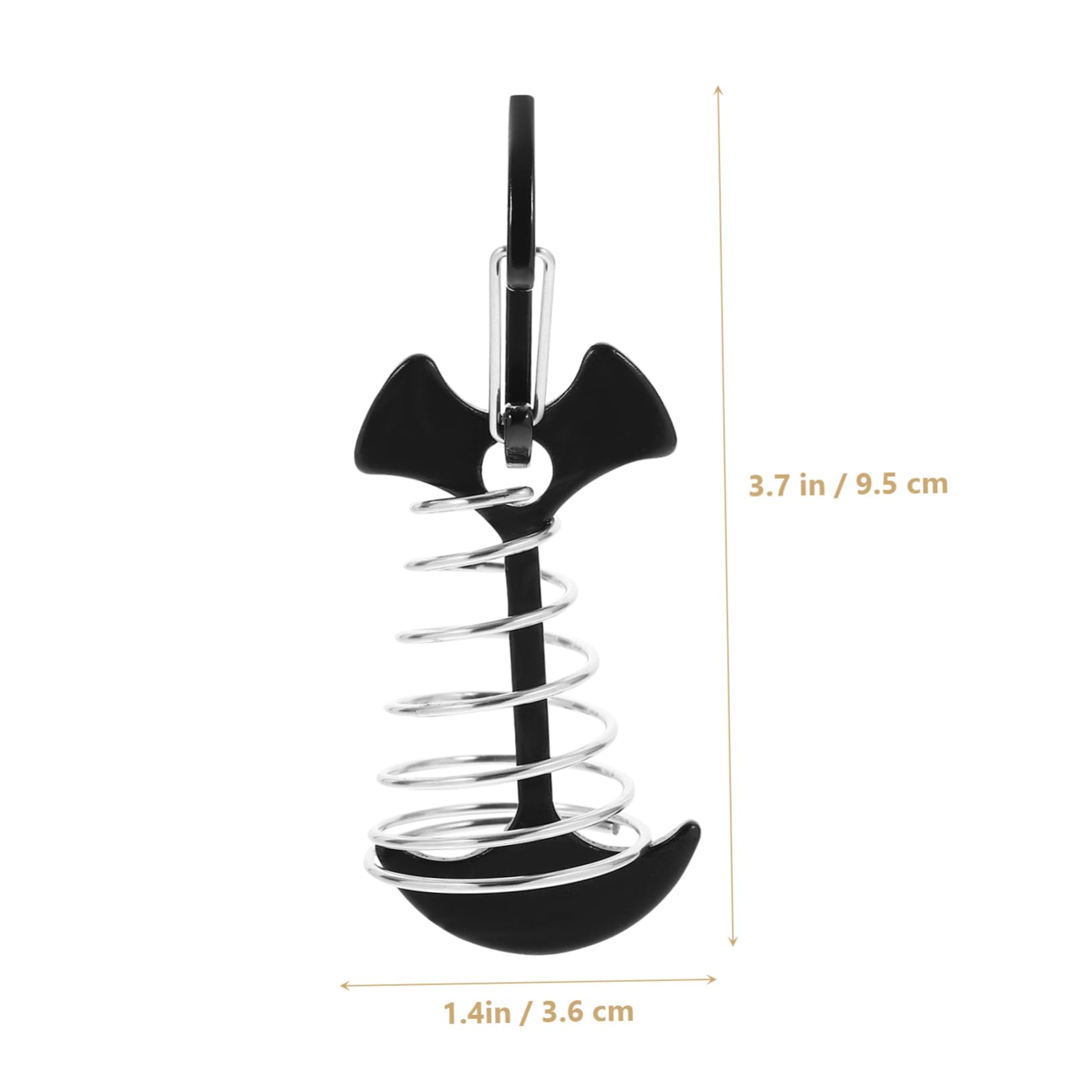 UPKOCH 6Sets Fish Bone Tent Stakes with Adjusting Rope Buckle Lightweight Ground Nails for Camping Outdoor Activities and Tent Anchoring