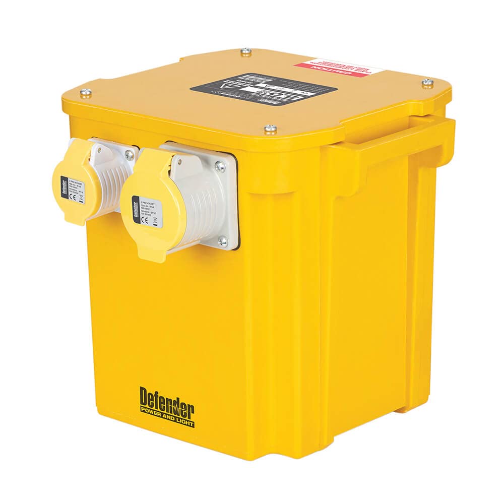 Draper Tools Defender E205042 110V 5Kva Portable Transformer 16A / 32A 34955