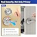 XMZ-DDUP Keyed Commercial Bathroom Door Handle, Vacant Occupied Bathroom Lock, Occupied Door Handle, Privacy Indicator Door knob with Sign for Public & Industrial Buildings | Office, Restrooms, Bars