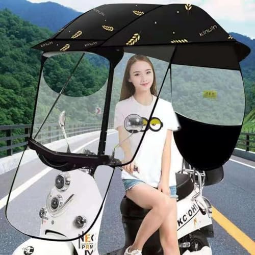 Universelle Sonnenblende für Elektromotorräder – wasserdichter Roller-Regenschirm-Regenschutz für Mobilitätsschutz